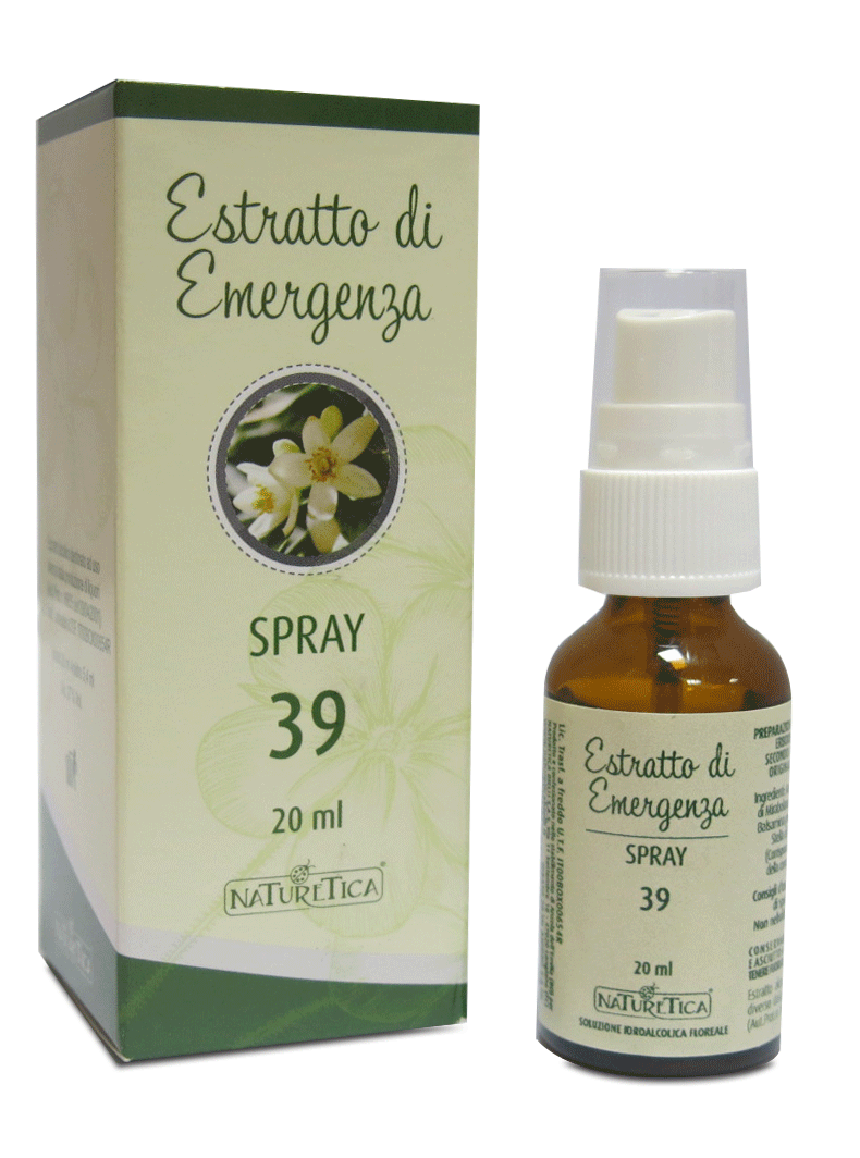 Fiore di Bach Estratto di Emergenza n.39 Spray -Naturetica